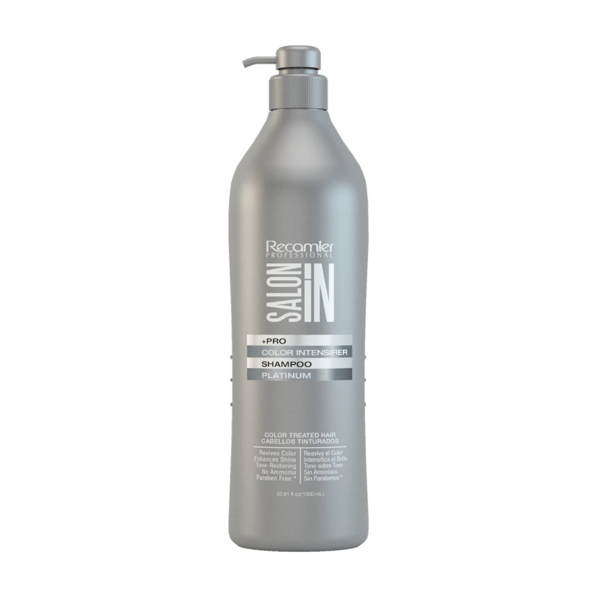 Recamier Salon In Shampoo Color Intensifier Platinum 1000 ml