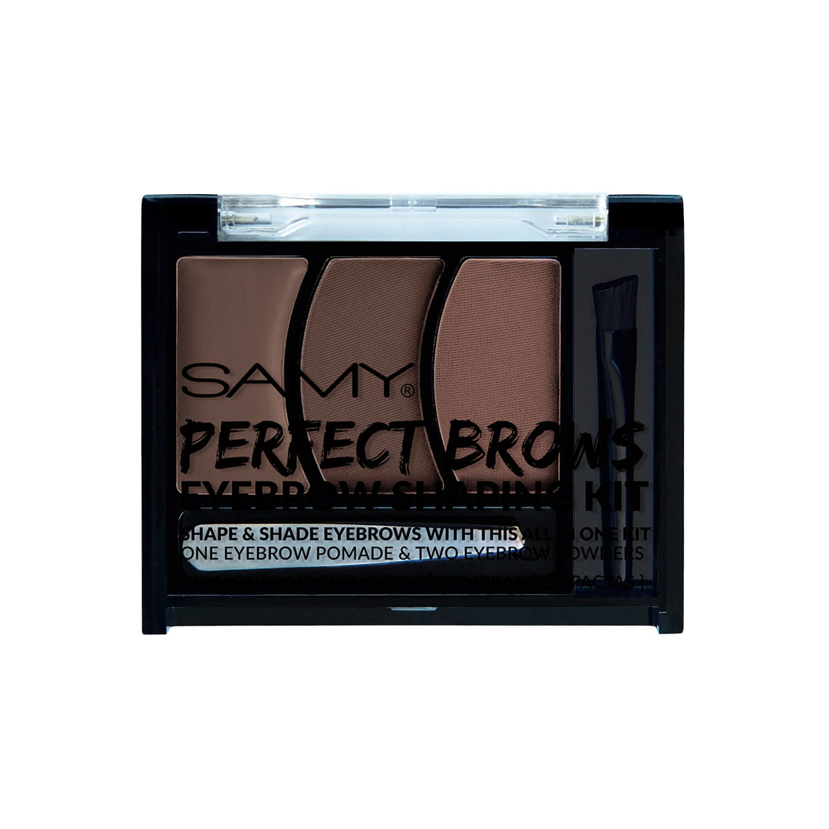 Kit para Cejas Perfect Brows Samy #02 Brunette