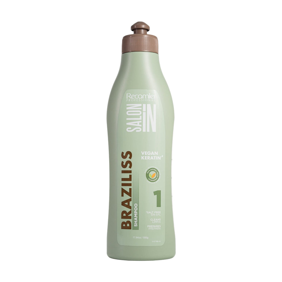 Recamier Salon In Braziliss Shampoo Clarificante Paso 1 500 g