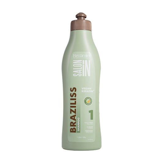 Recamier Salon In Braziliss Shampoo Clarificante Paso 1 500 g