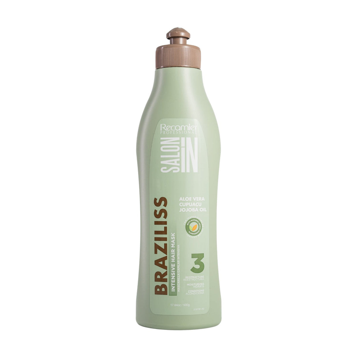 Recamier Salon In Braziliss Mascarilla Intensiva Paso 3 500 g
