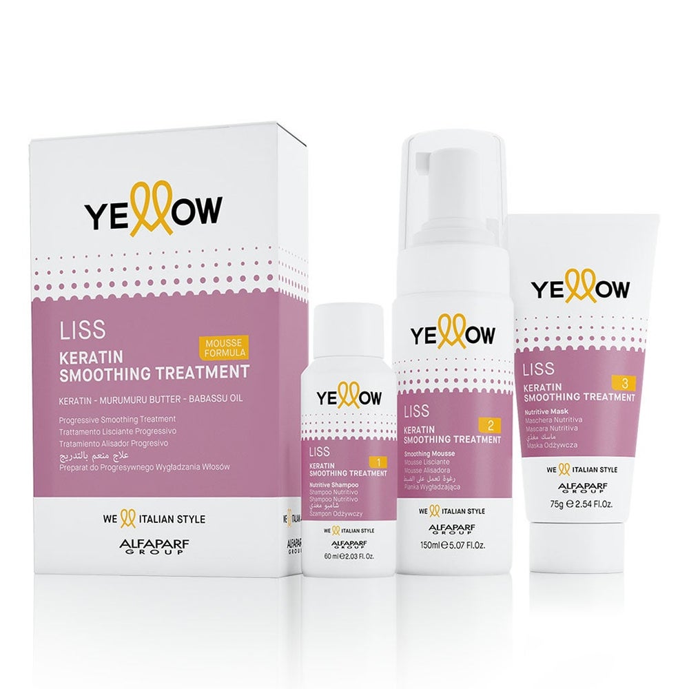 Kit Yellow Liss Keratin Smoothing Treatment