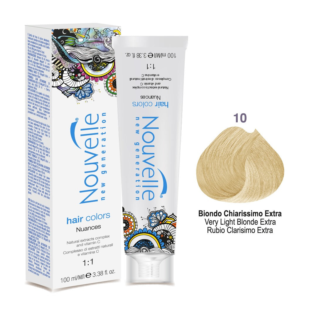 Tinte Nouvelle Hair Color 10 Rubio Clarísimo Extra 100 ml