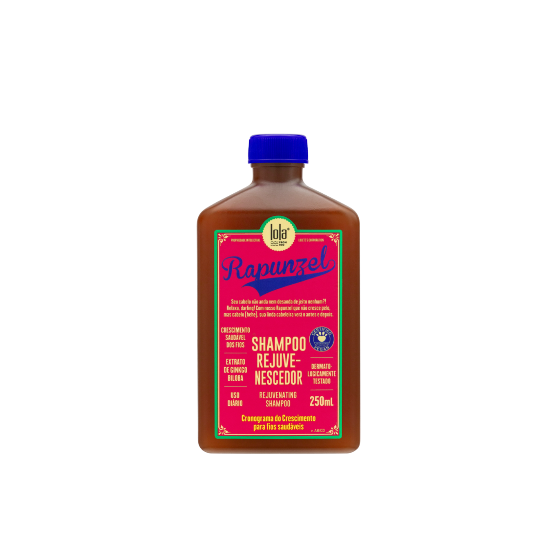 Shampoo Rejuvenecedor Lola Rapunzel 250 ml