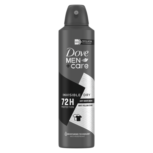 Desodorante Dove Men+Care Invisible Dry Aerosol Hombre 250 ml
