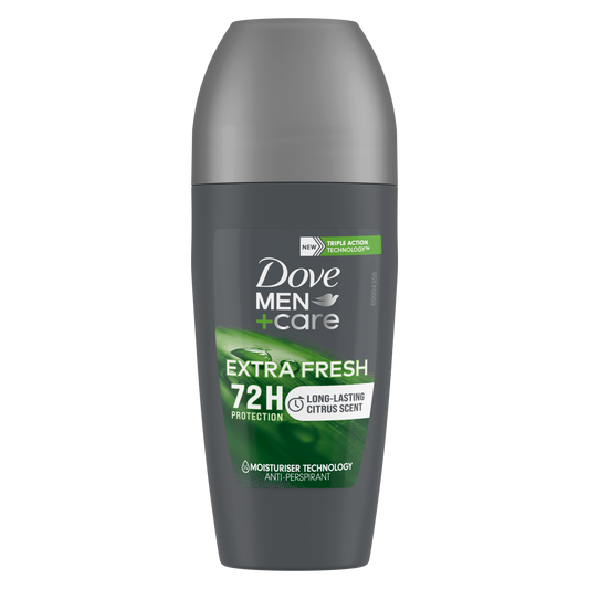 Desodorante Dove Men+Care Extra Fresh Roll-on Hombre 50 ml