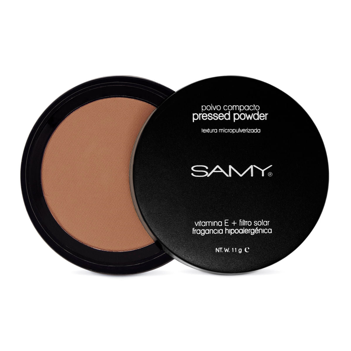 Polvo Compacto Sin Espejo Samy #06 Canela