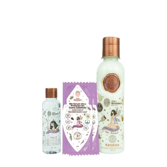 Keratina Evolución Ritual Botánico de Alisado 250 ml (2 aplicaciones) - Origen Botánico