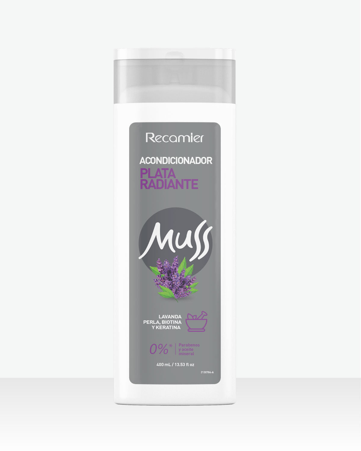Recamier Muss Acondicionador Plata Radiante 400 ml