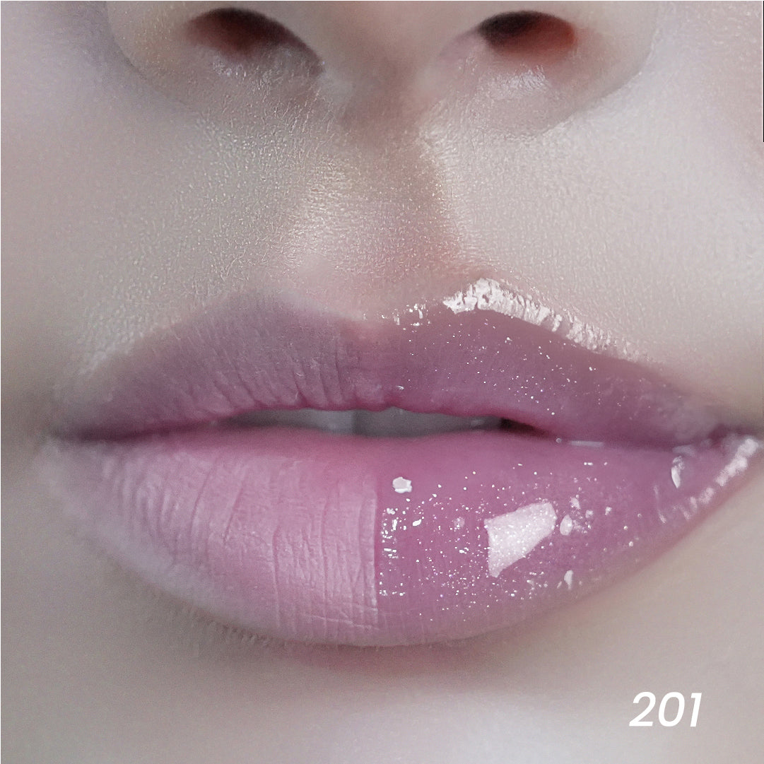 Lip Gloss Juicy Lips Montoc con Ácido Hialurónico Tono 201