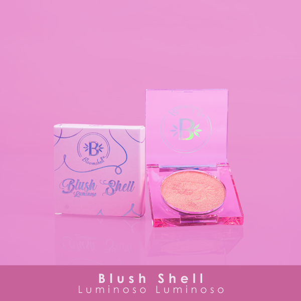 Rubor Blush Shell Luminoso Tono 02 Luminoso - Bloomshell
