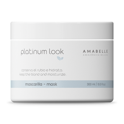 Mascarilla Platinum Look  Repara y Matiza el Pelo Rubio