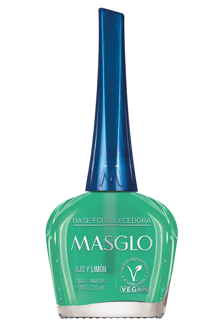 Base Fortalecedora Masglo Ajo y Limón Tradicional 13,5 ml