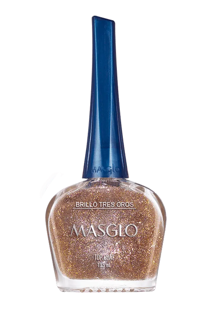 Brillo Masglo Tradicional con Partículas Tres Oros 13,5 ml