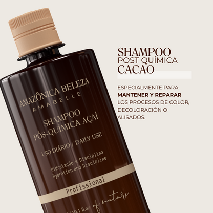 Shampoo Post Quimica Acai, Hidratación