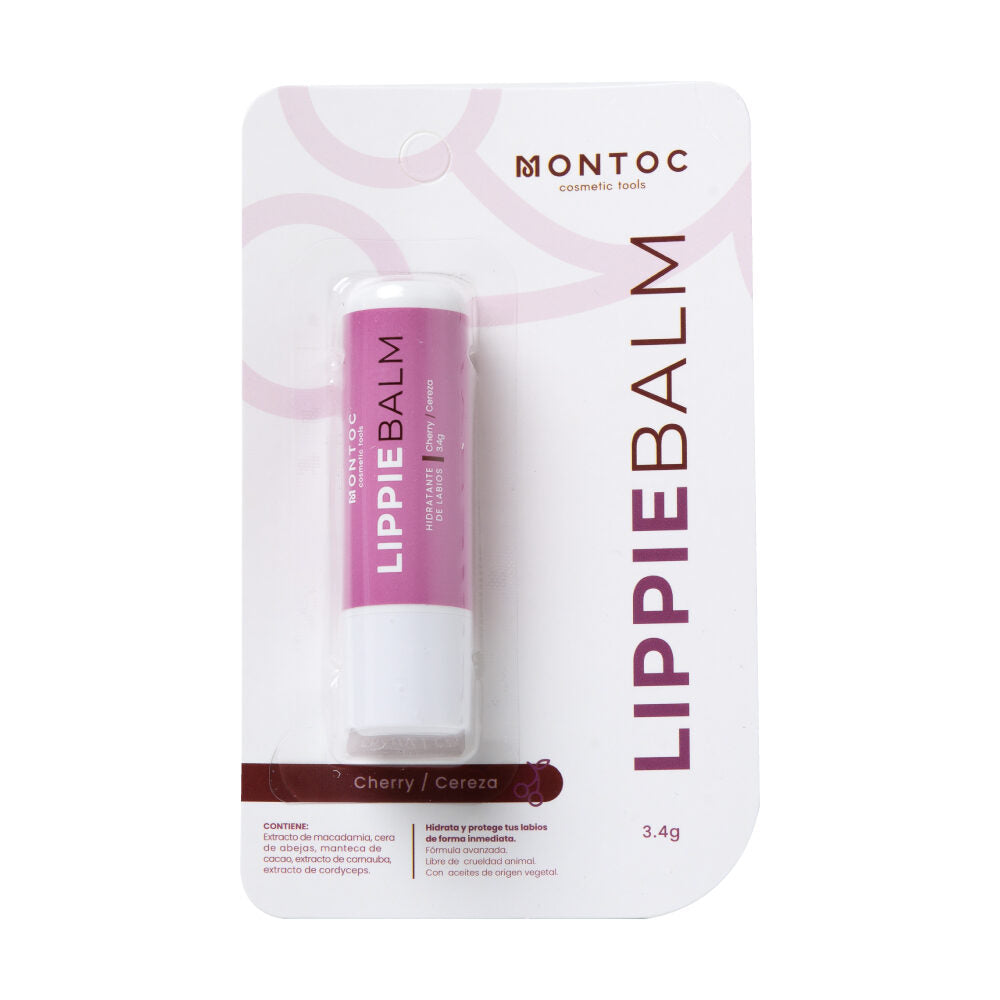 Bálsamo Hidratante de Labios Lippie Balm Montoc Cereza 3,4 g
