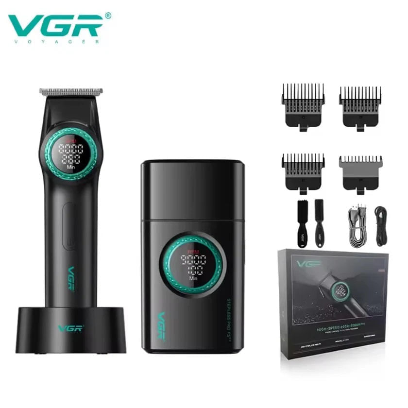 Combo VGR V-977 y V-377 Patillera y Shaver