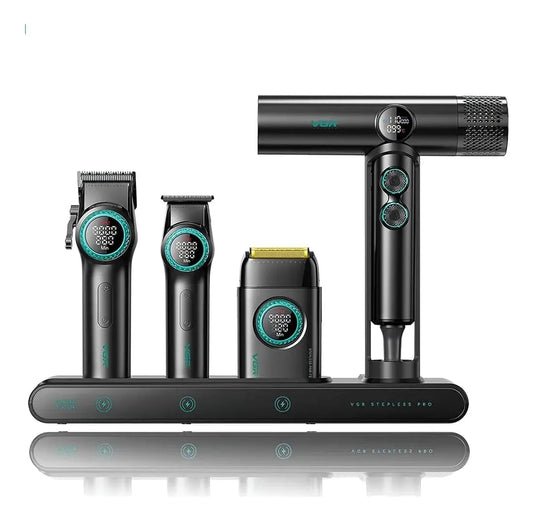 Maleta VGR Stepless Pro 4 en 1 con Secador