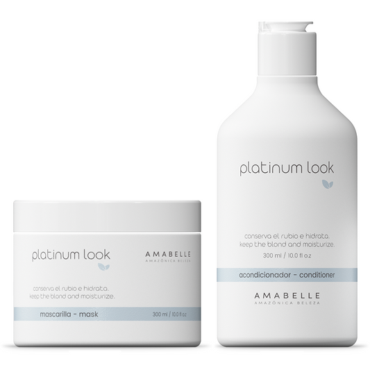 ACONDICIONADOR Y TRATAMIENTO PARA RUBIAS PLATINUM LOOK 300 ML