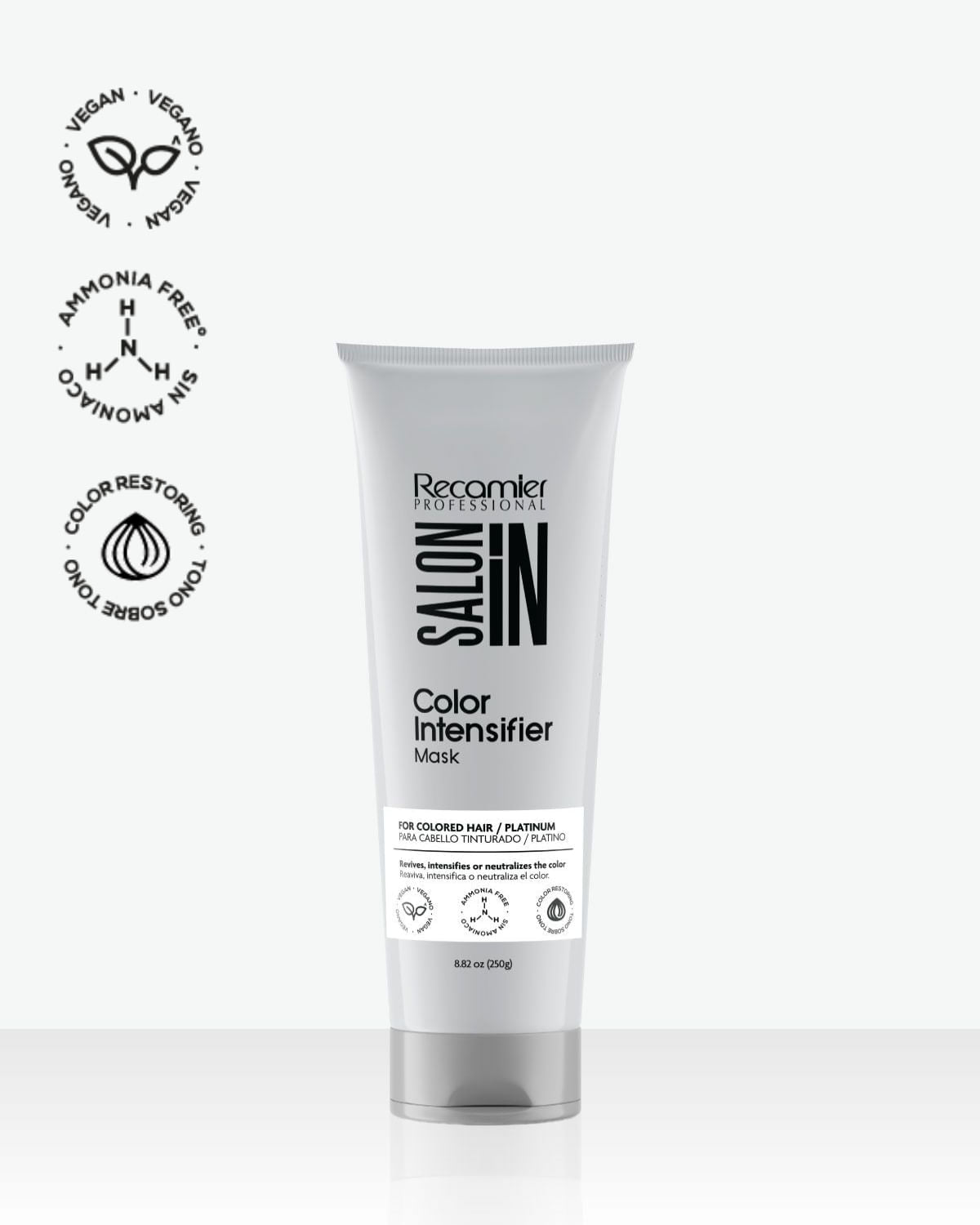 Recamier Salon In Mascarilla Color Intensifier Platinum 250 g