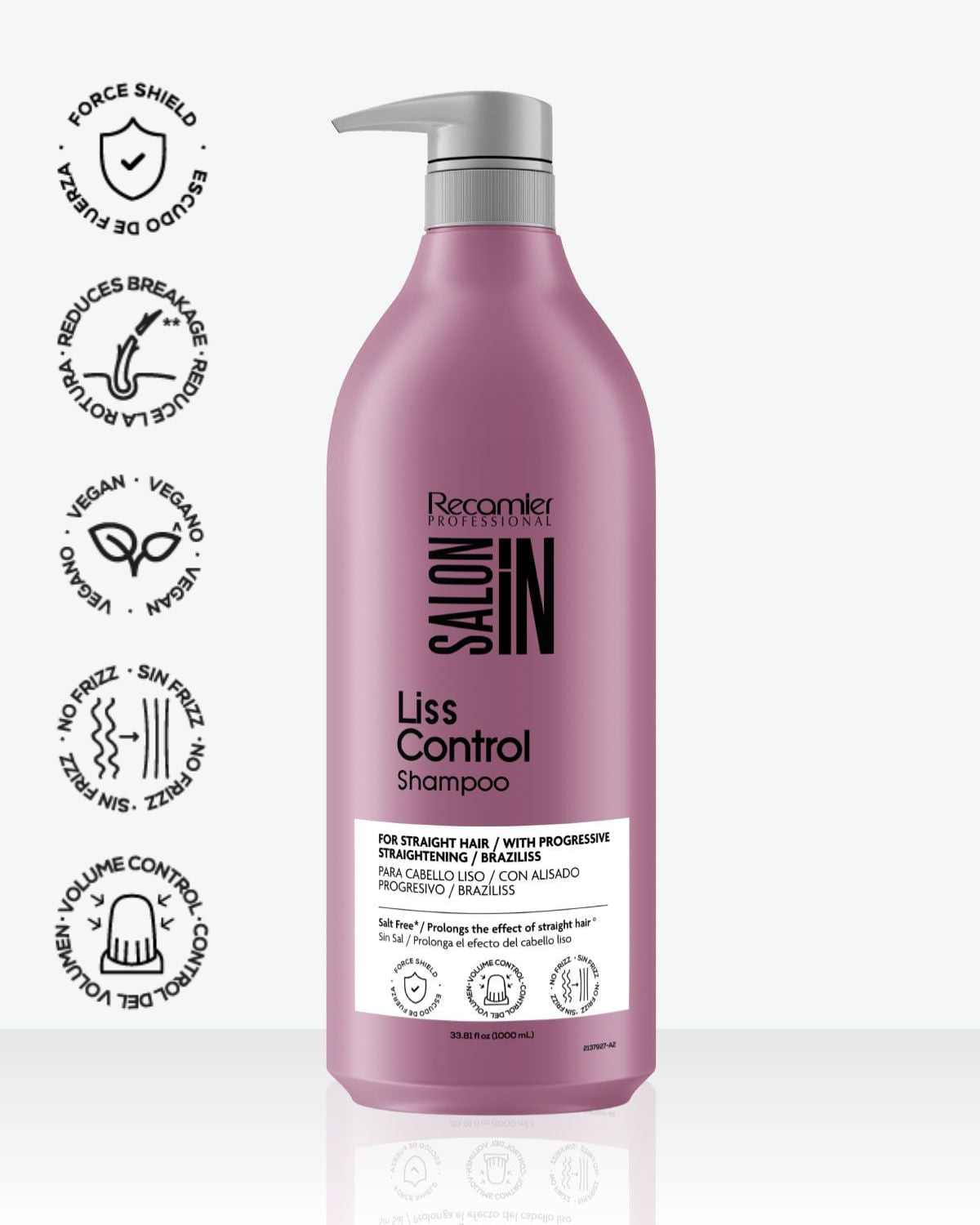 Recamier Salon In Shampoo Liss Control 1000 ml