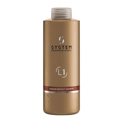 Shampoo System Professional LuxeOil Keratin Protect 1000 ml