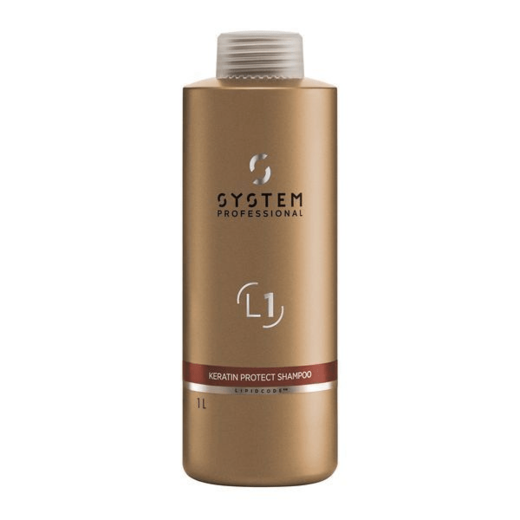 Shampoo System Professional LuxeOil Keratin Protect 1000 ml