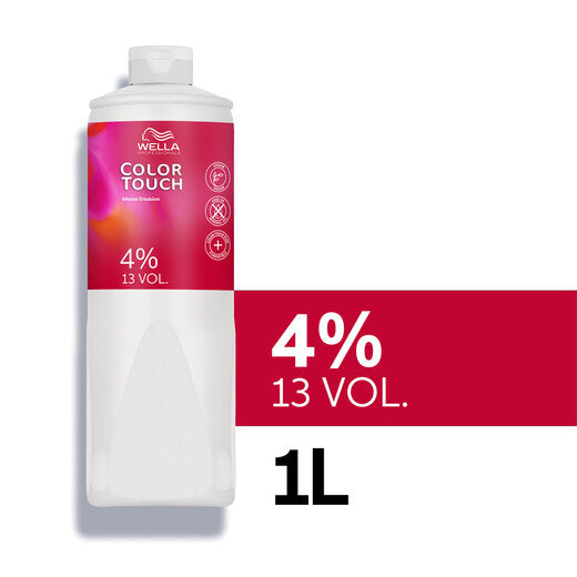 Emulsión Reveladora Color Touch 4% 13 Vol 1000 ml - Wella Professionals
