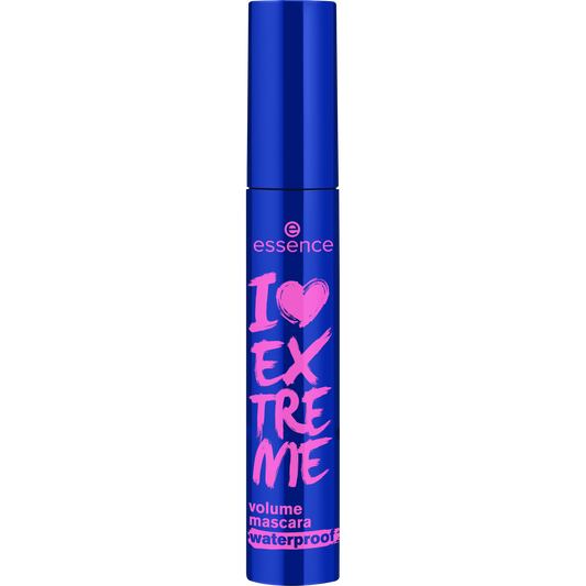 Pestañina essence I Love Extreme Volume Waterproof Negra 12 ml