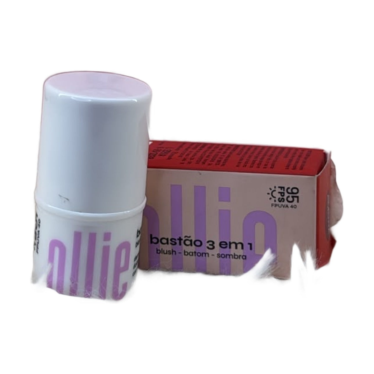 OLLIE Barra 3 en 1 Rubor Labial Sombra FPS 95