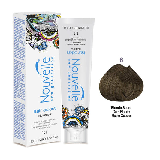 Tinte Nouvelle Hair Color 6 Rubio Oscuro 100 ml