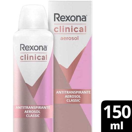 Desodorante Rexona Clinical Classic Aerosol Mujer 150 ml