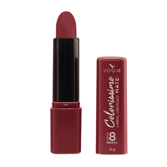 Labial Vogue Colorissimo Cremoso Mate Manzana Roja