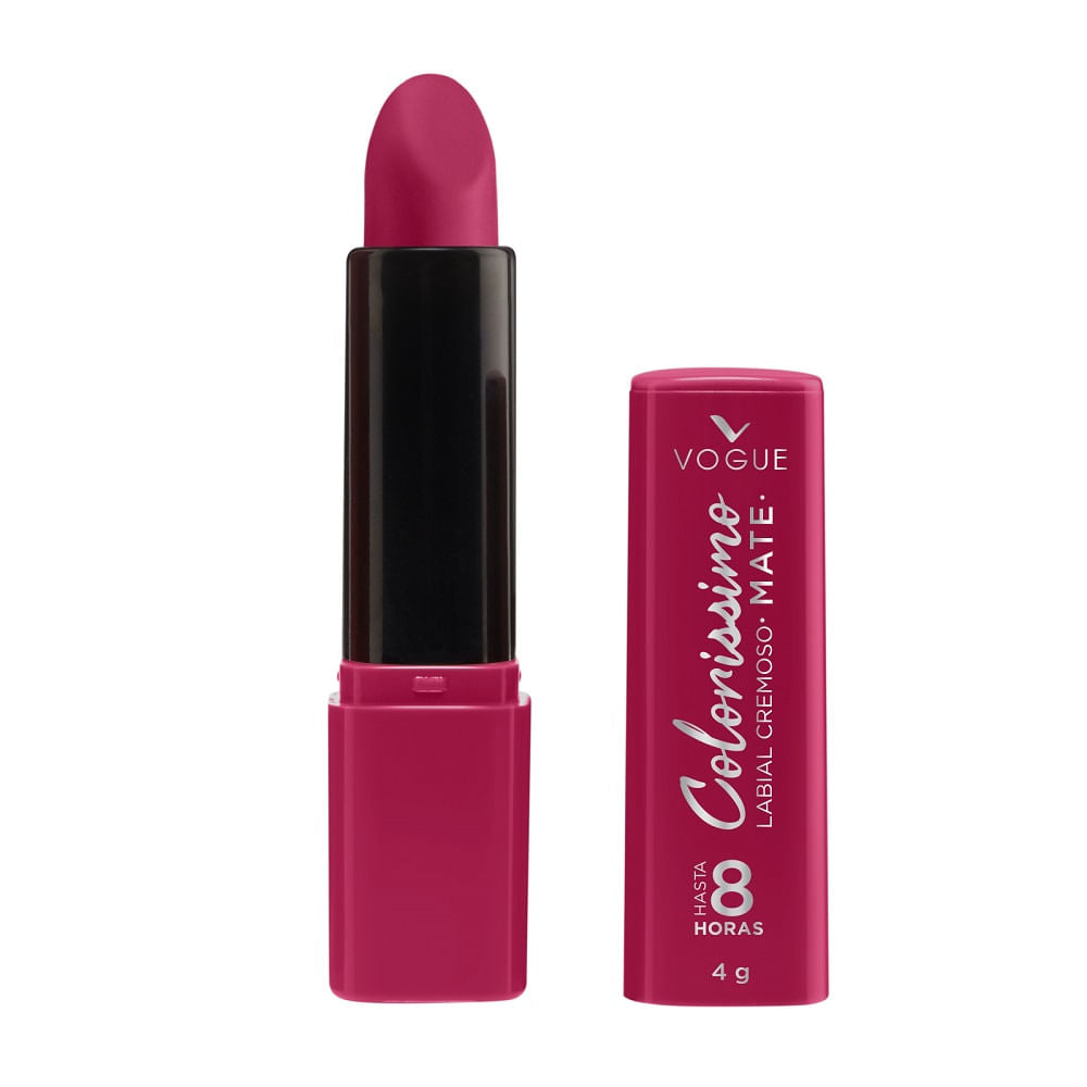 Labial Vogue Colorissimo Cremoso Mate Fresa Chic