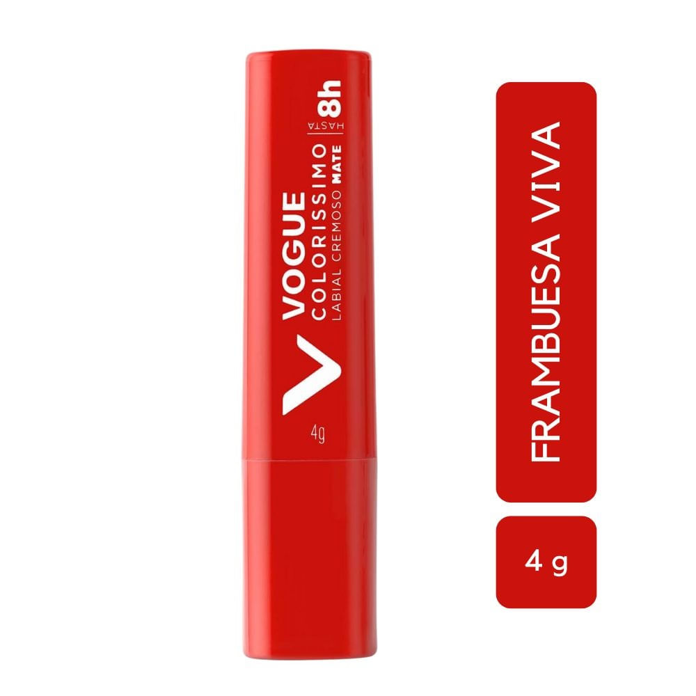 Labial Colorissimo Vogue Frambuesa Viva 4 g