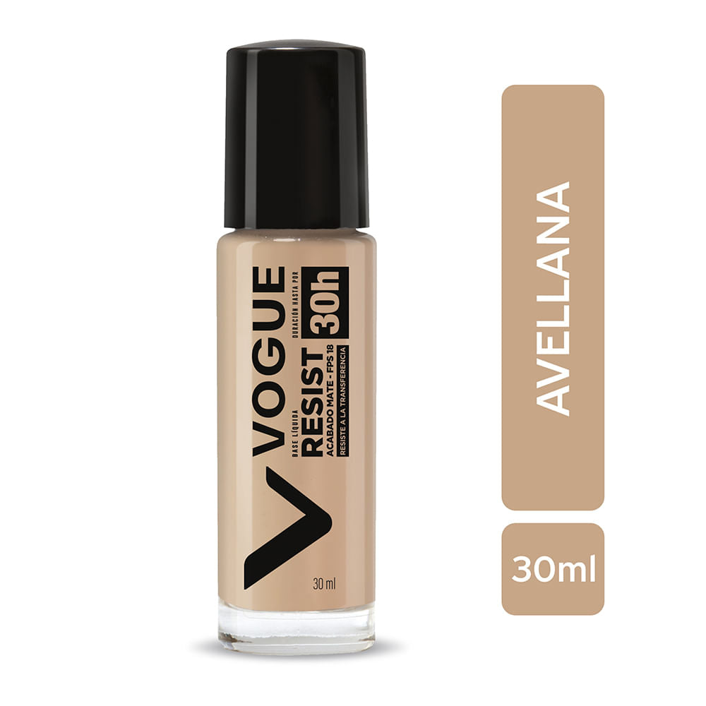 Base Líquida Vogue Resist Avellana
