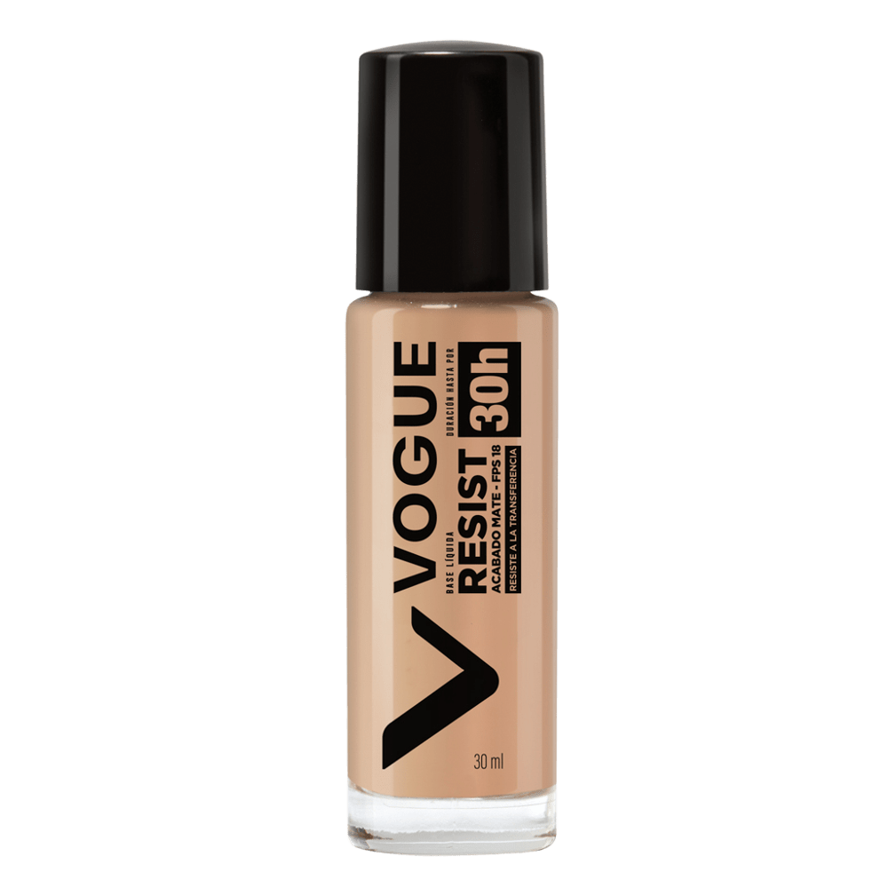 Base Líquida Resist Larga Duración Vogue Glamour