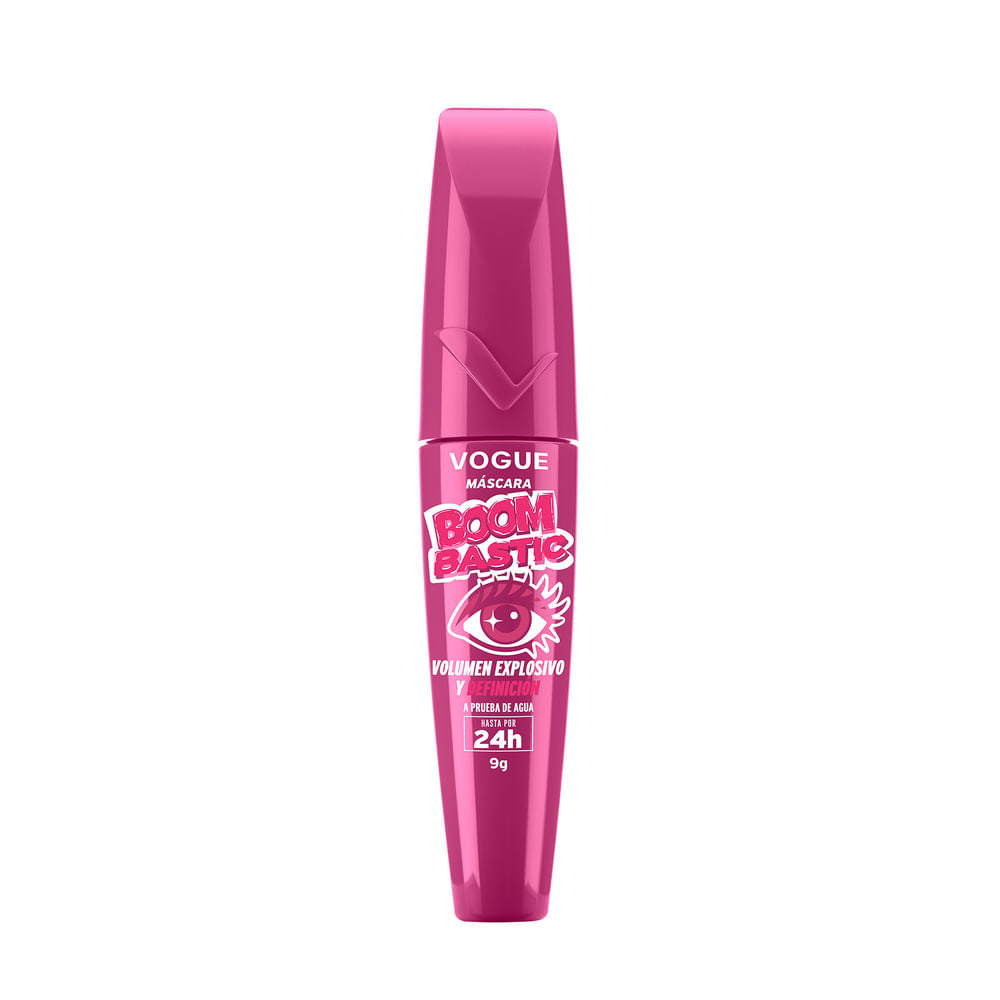 Máscara de Pestañas Vogue Boombastic Waterproof Negra 9 g