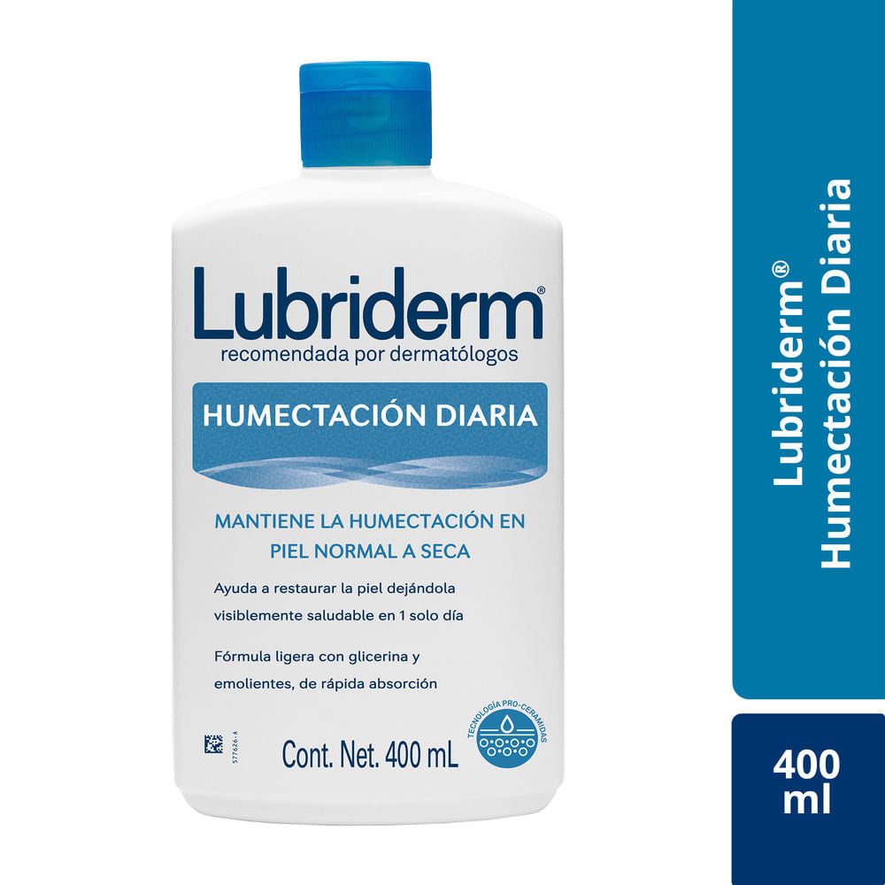 Crema Corporal Lubriderm Humectación Diaria 400 ml