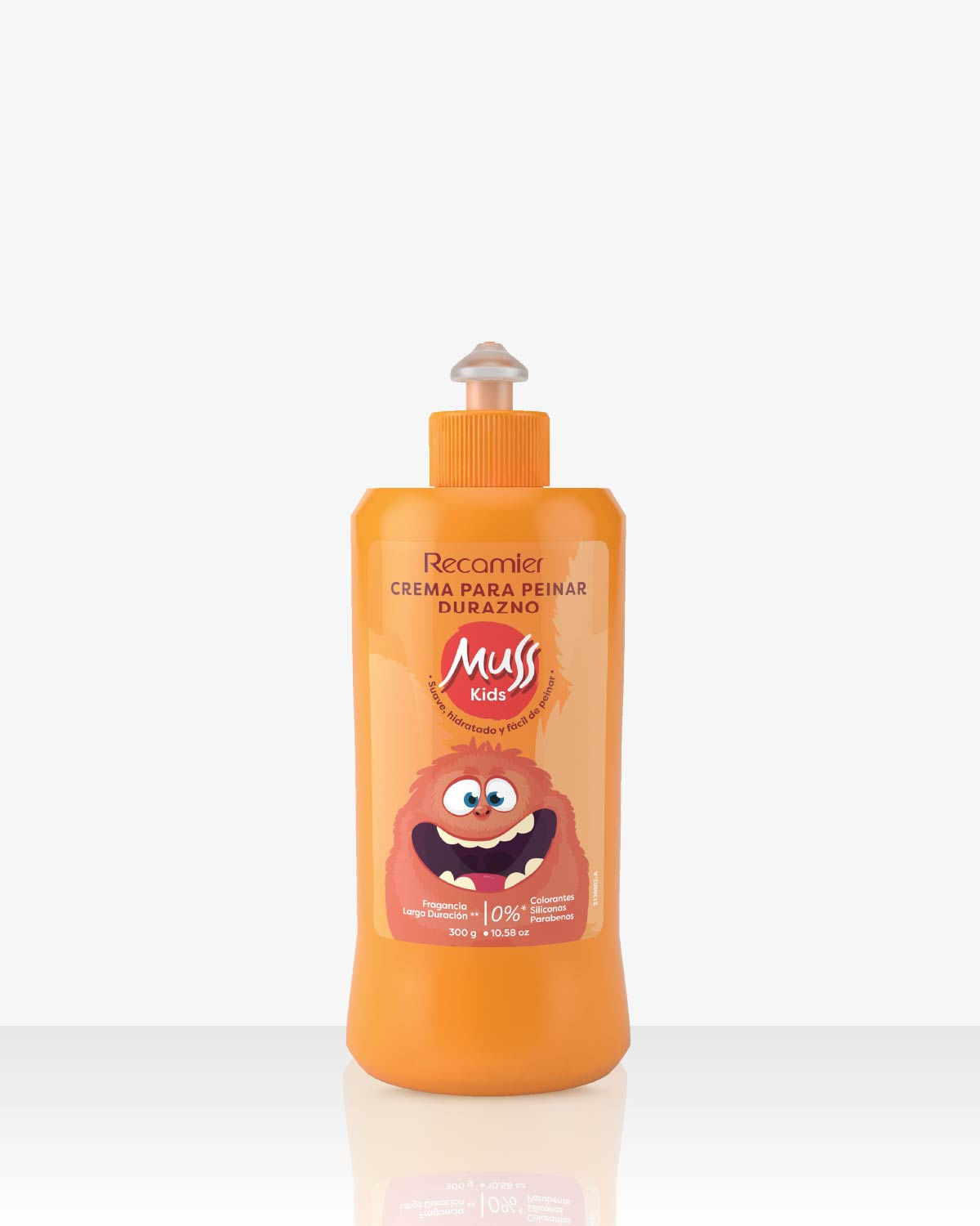 Recamier Muss Kids Crema para Peinar Durazno 300 g