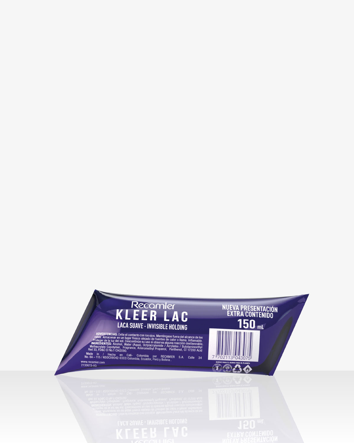 Recamier Kleer Lac Laca Suave Invisible Holding Spray 150 ml