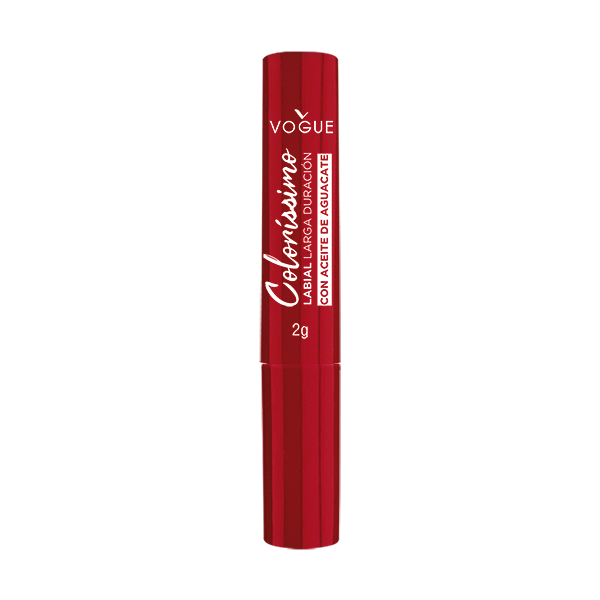 Labial Colorissimo Larga Duración Vogue Cereza