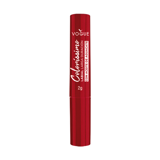 Labial Colorissimo Larga Duración Vogue Cereza