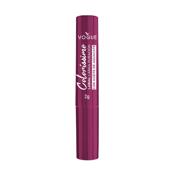 Labial Colorissimo Larga Duración Vogue Vino Chic