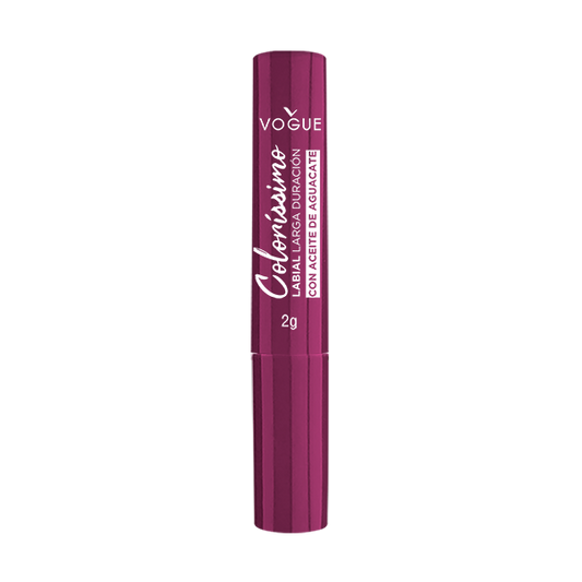 Labial Colorissimo Larga Duración Vogue Vino Chic