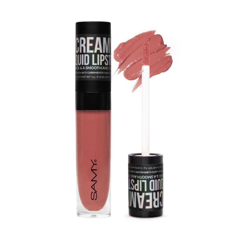 Labial Líquido Cremoso Samy #02 Macchiato