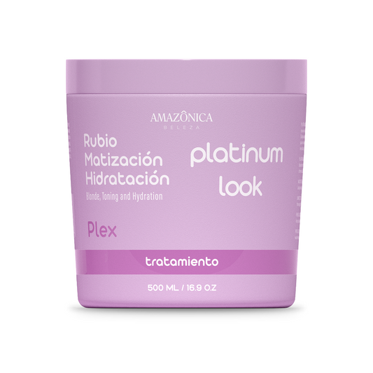 Mascarilla Platinum Look  Repara y Matiza el Pelo Rubio