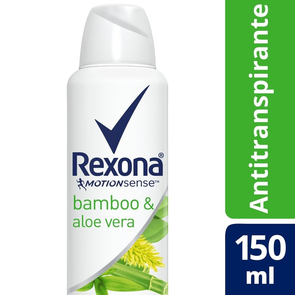 Desodorante Rexona Stay Fresh Bamboo & Aloe Vera Aerosol Mujer 150 ml