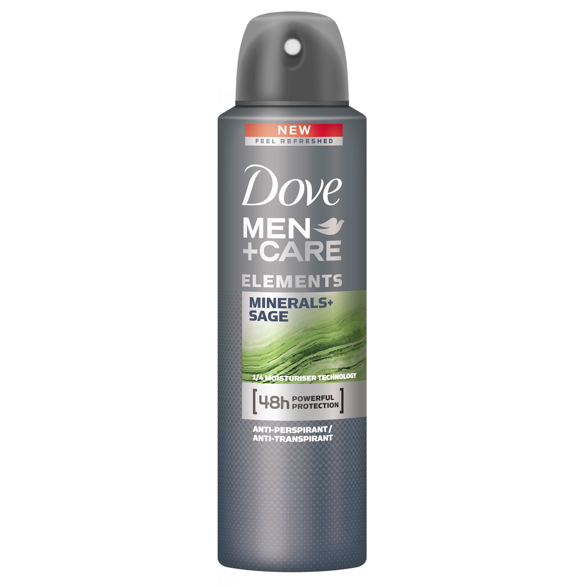 Desodorante Dove Men+Care Minerals + Sage Aerosol Hombre 250 ml