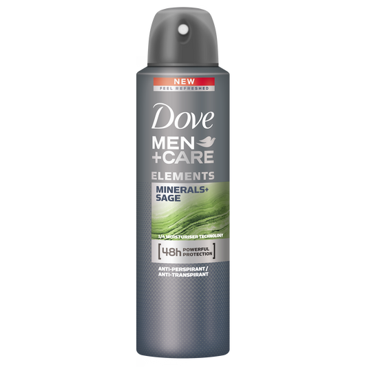 Desodorante Dove Men+Care Minerals + Sage Aerosol Hombre 250 ml